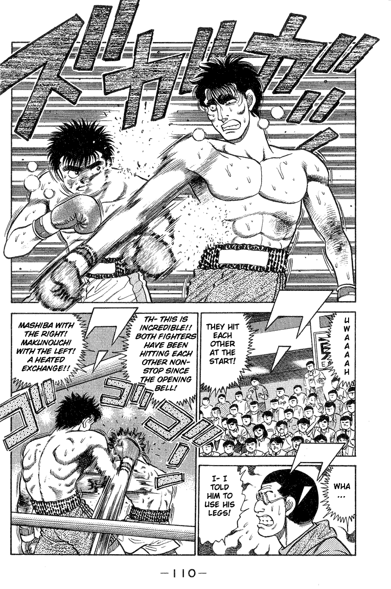 Hajime no Ippo Chapter 84.2 page 8 - Chapter 84 v2 : Mashiba Stands Like A King