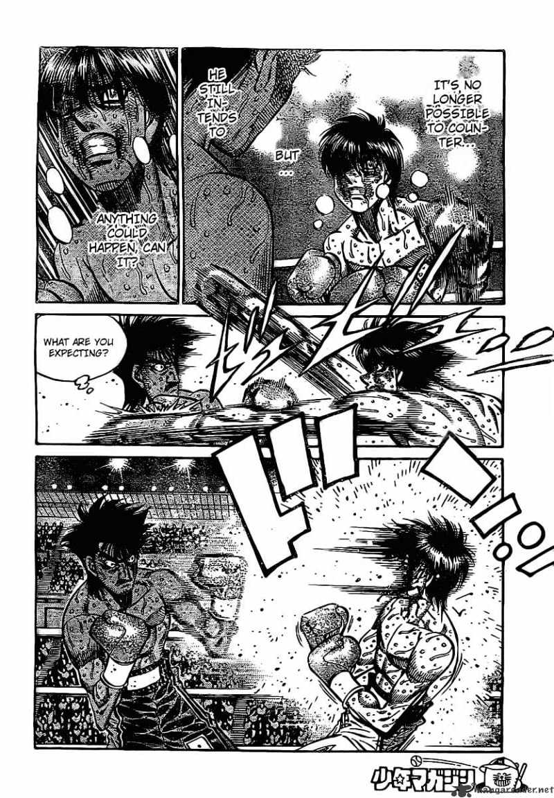 Hajime no Ippo Chapter 841 page 10 - Chapter 841 : A Desperate Boxer