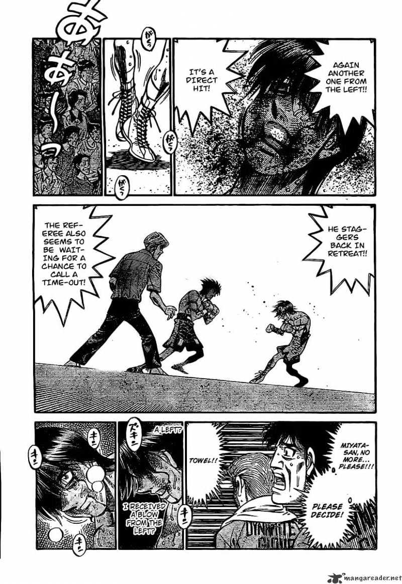 Hajime no Ippo Chapter 841 page 11 - Chapter 841 : A Desperate Boxer