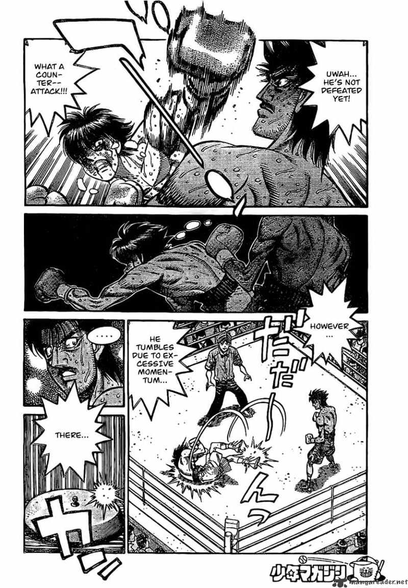 Hajime no Ippo Chapter 841 page 12 - Chapter 841 : A Desperate Boxer