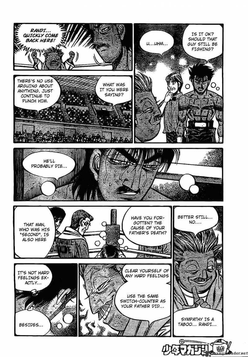 Hajime no Ippo Chapter 841 page 14 - Chapter 841 : A Desperate Boxer