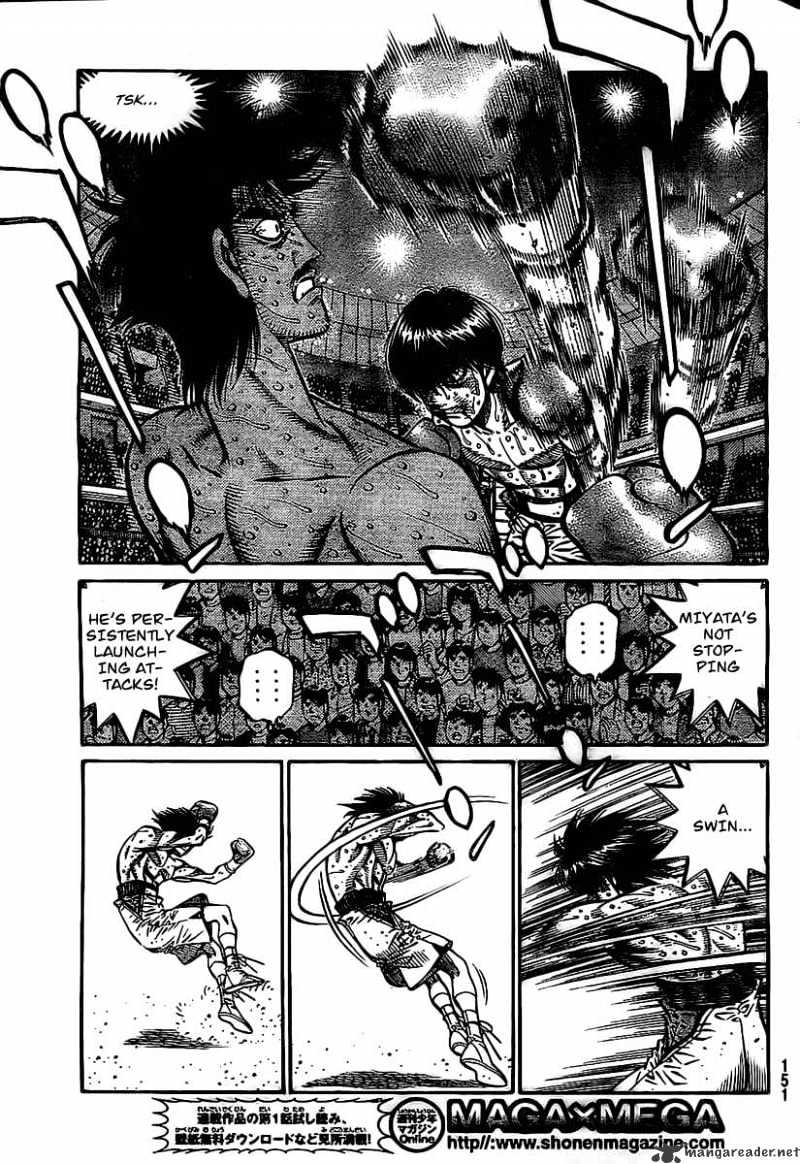Hajime no Ippo Chapter 841 page 3 - Chapter 841 : A Desperate Boxer