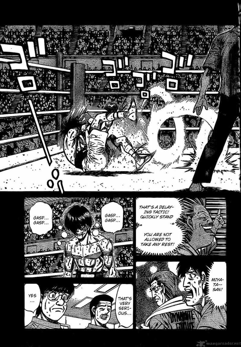 Hajime no Ippo Chapter 841 page 5 - Chapter 841 : A Desperate Boxer