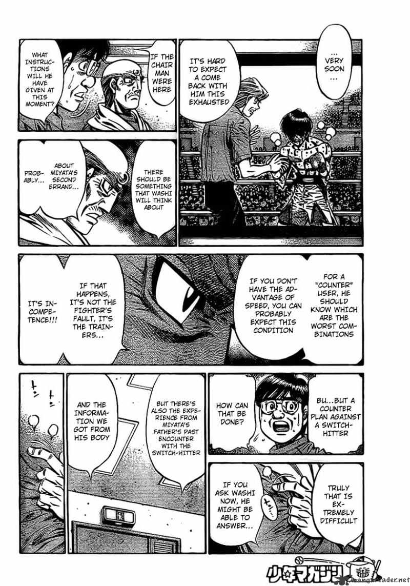 Hajime no Ippo Chapter 841 page 6 - Chapter 841 : A Desperate Boxer