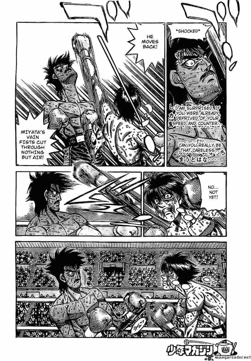 Hajime no Ippo Chapter 841 page 8 - Chapter 841 : A Desperate Boxer