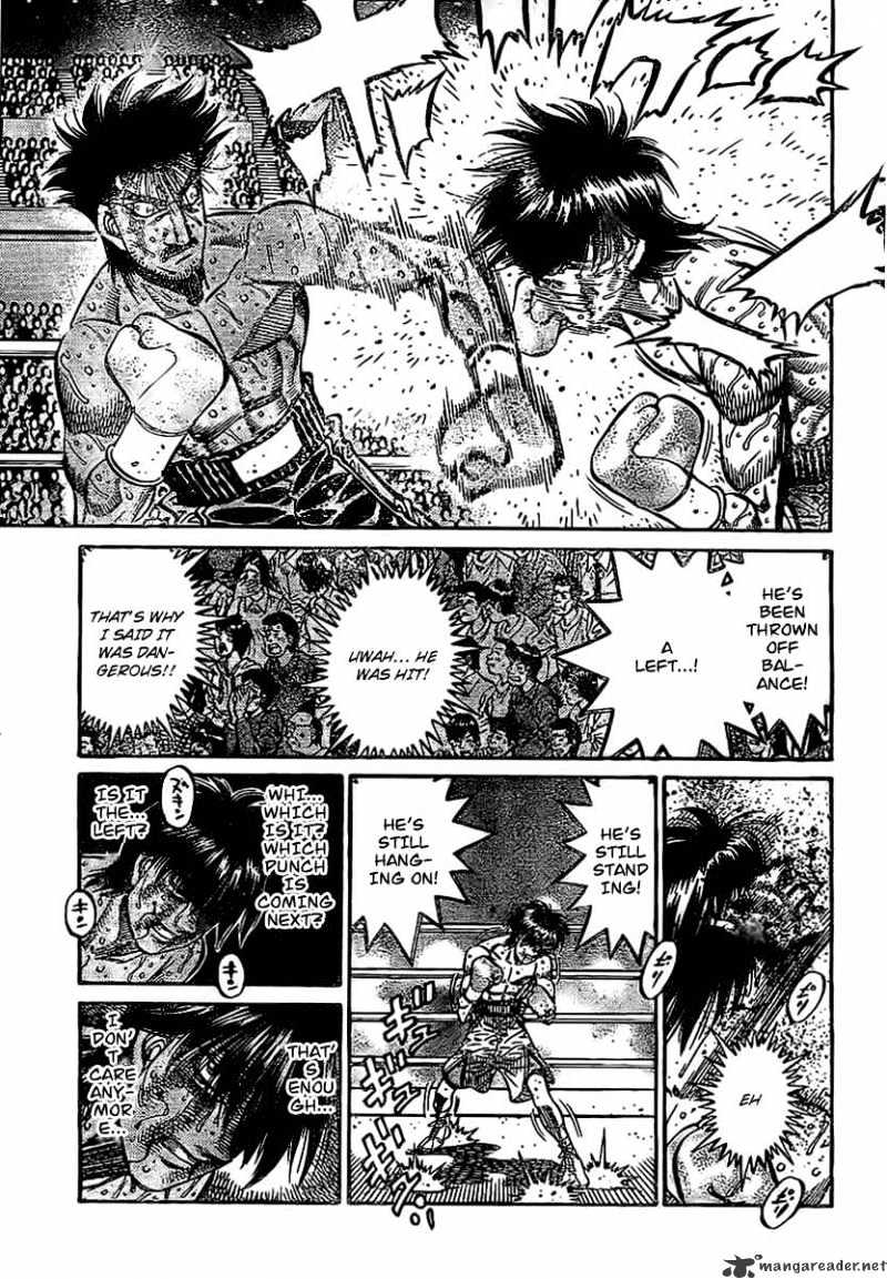 Hajime no Ippo Chapter 841 page 9 - Chapter 841 : A Desperate Boxer