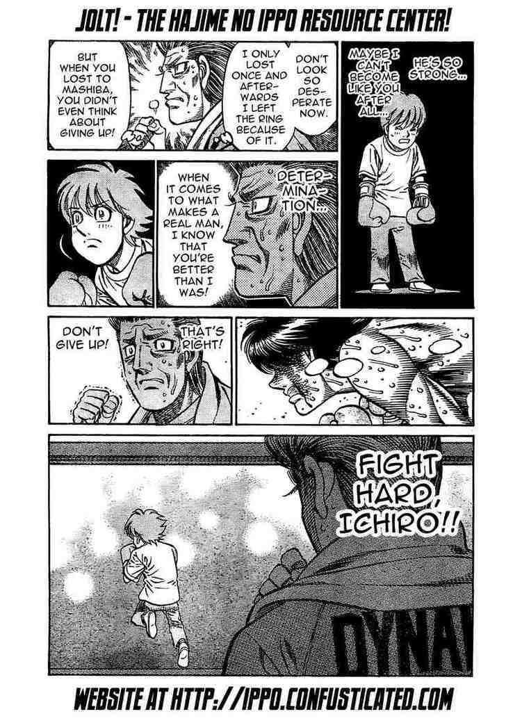 Hajime no Ippo Chapter 842 page 11 - Chapter 842 : The Light