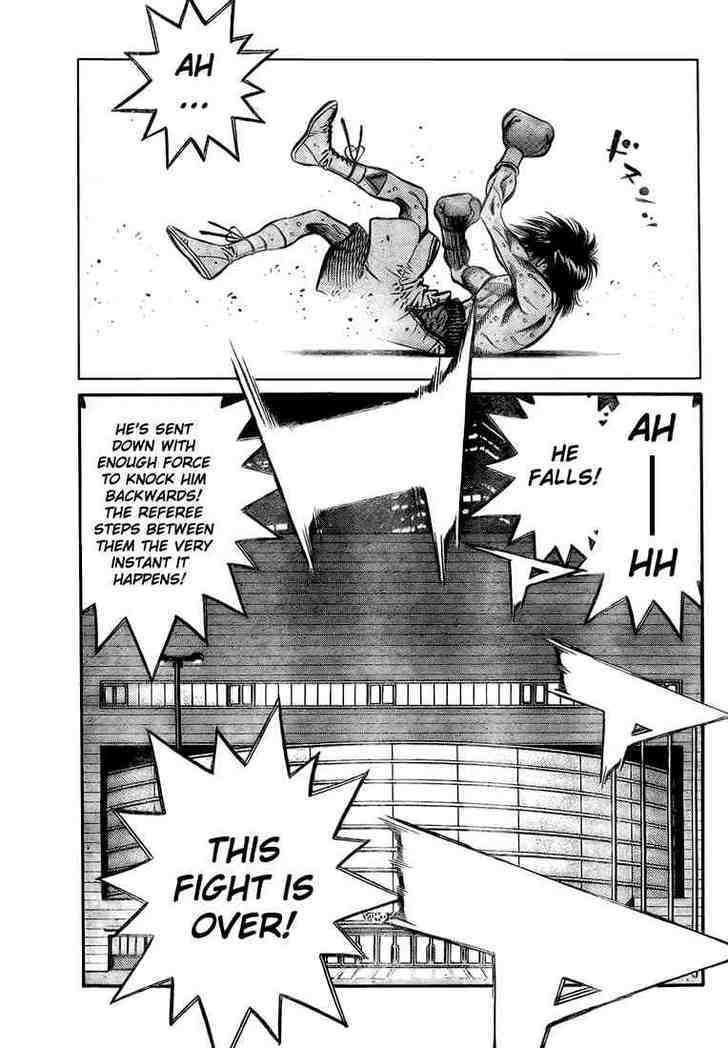 Hajime no Ippo Chapter 843 page 8 - Chapter 843 : No Joke