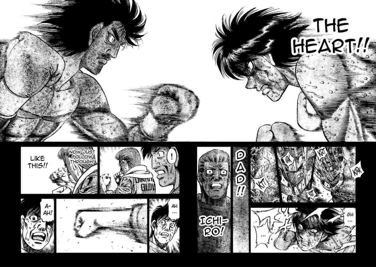 Hajime no Ippo Chapter 844 page 10 - Chapter 844 : Fist's Memory