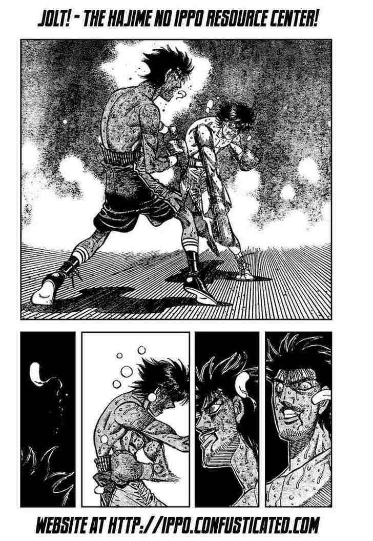 Hajime no Ippo Chapter 844 page 13 - Chapter 844 : Fist's Memory
