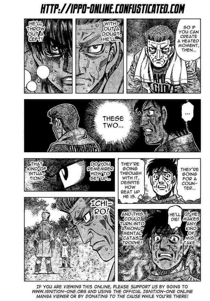 Hajime no Ippo Chapter 844 page 3 - Chapter 844 : Fist's Memory