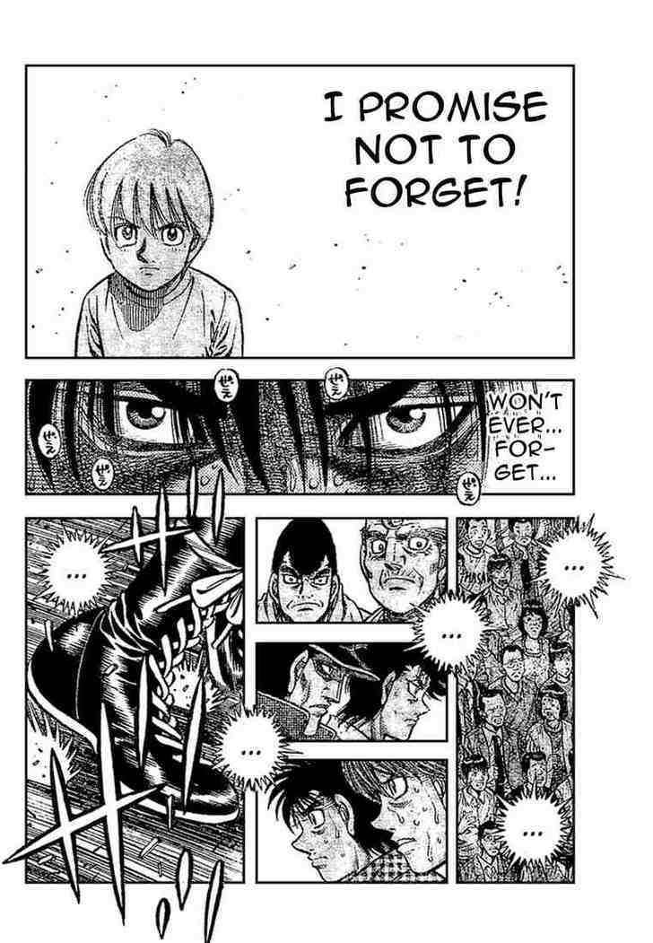 Hajime no Ippo Chapter 844 page 4 - Chapter 844 : Fist's Memory