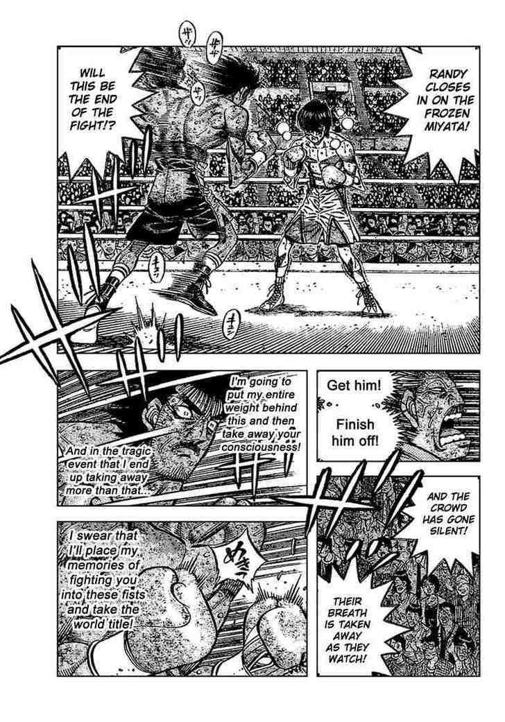 Hajime no Ippo Chapter 844 page 5 - Chapter 844 : Fist's Memory