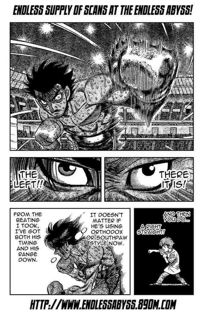 Hajime no Ippo Chapter 844 page 8 - Chapter 844 : Fist's Memory
