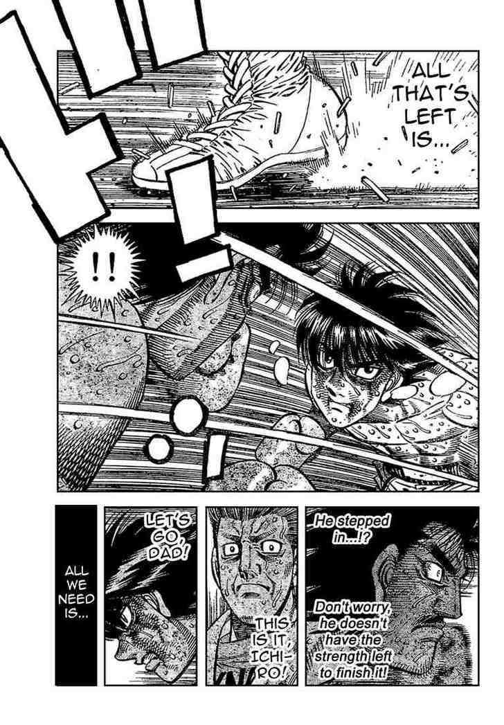 Hajime no Ippo Chapter 844 page 9 - Chapter 844 : Fist's Memory