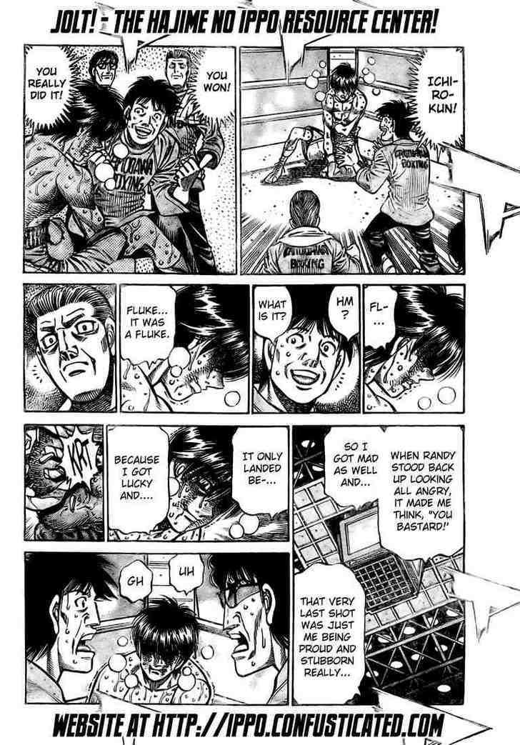 Hajime no Ippo Chapter 846 page 10 - Chapter 846 : A New Life!