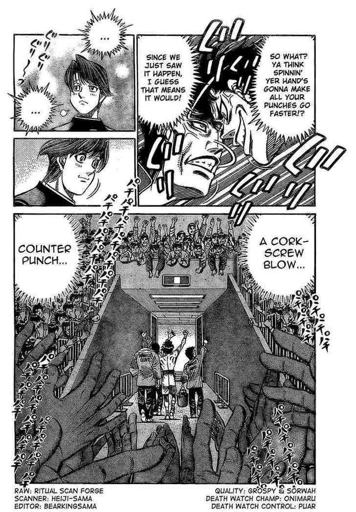 Hajime no Ippo Chapter 847 page 2 - Chapter 847 : Opposite Outcome