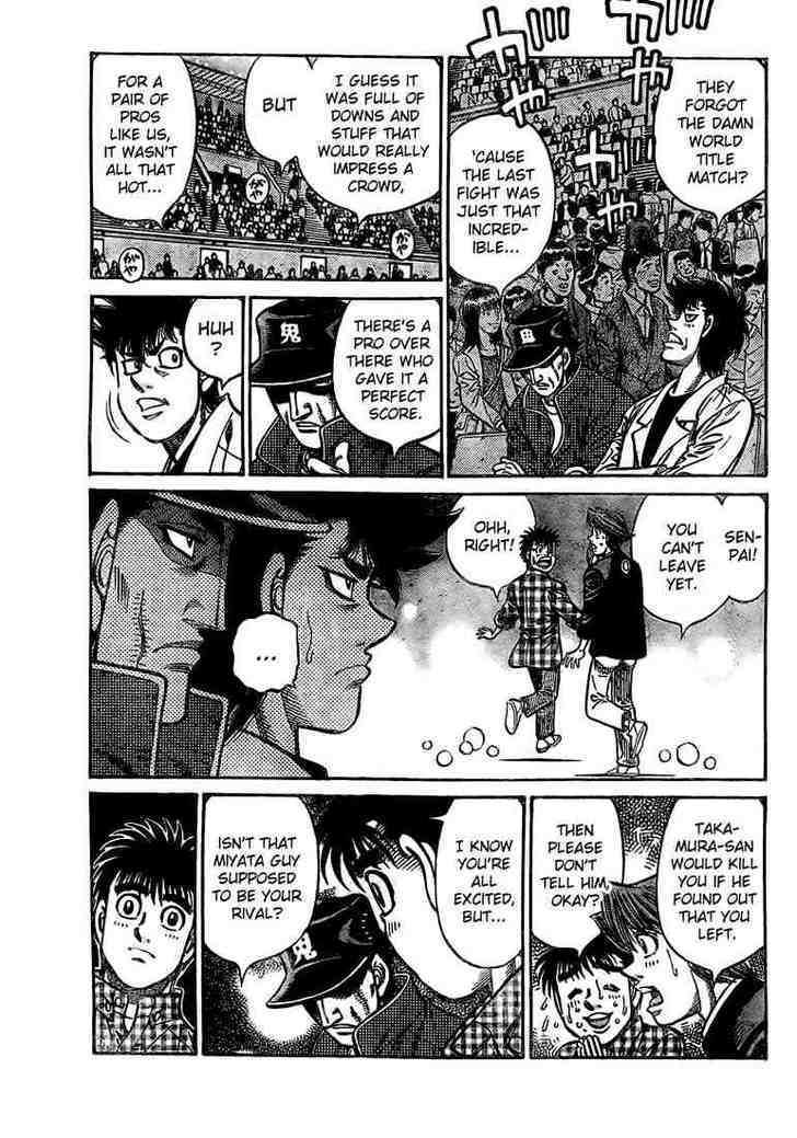Hajime no Ippo Chapter 847 page 7 - Chapter 847 : Opposite Outcome