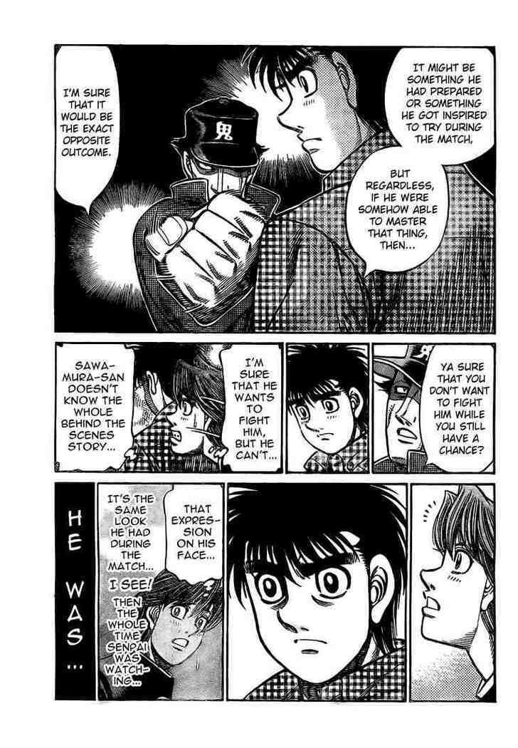 Hajime no Ippo Chapter 847 page 9 - Chapter 847 : Opposite Outcome