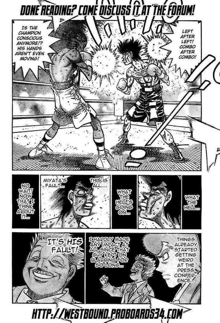 Hajime no Ippo Chapter 848 page 12 - Chapter 848 : Vengeful Takamura