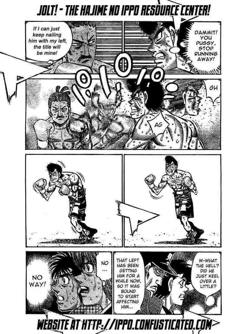 Hajime no Ippo Chapter 848 page 9 - Chapter 848 : Vengeful Takamura