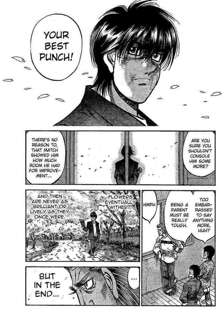 Hajime no Ippo Chapter 849 page 16 - Chapter 849 : Sayonara, Sakaguchi