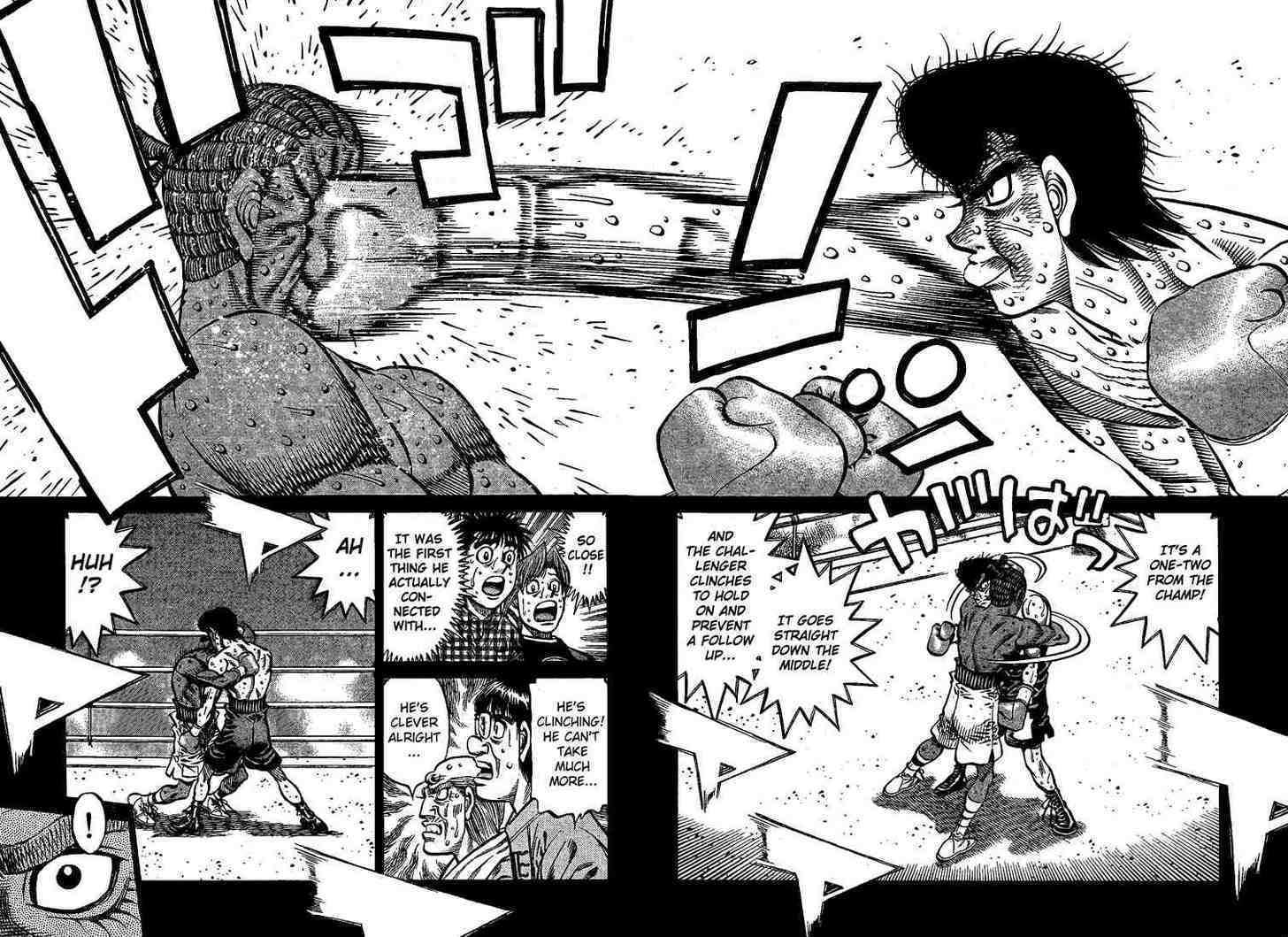 Hajime no Ippo Chapter 849 page 4 - Chapter 849 : Sayonara, Sakaguchi