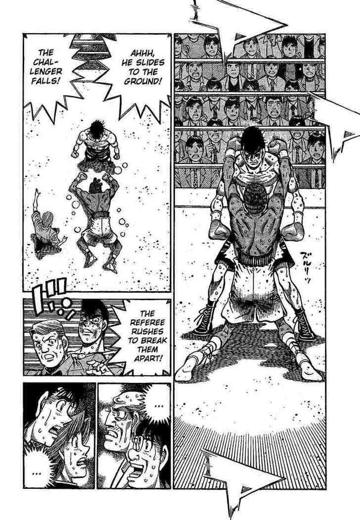 Hajime no Ippo Chapter 849 page 5 - Chapter 849 : Sayonara, Sakaguchi