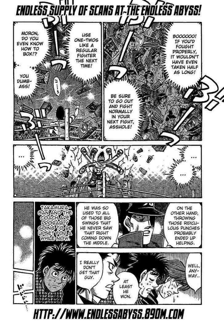 Hajime no Ippo Chapter 849 page 7 - Chapter 849 : Sayonara, Sakaguchi