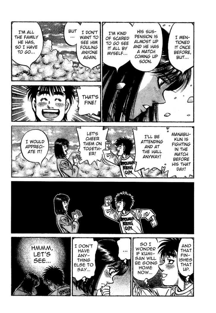 Hajime no Ippo Chapter 850 page 10 - Chapter 850 : It Was Inspirational