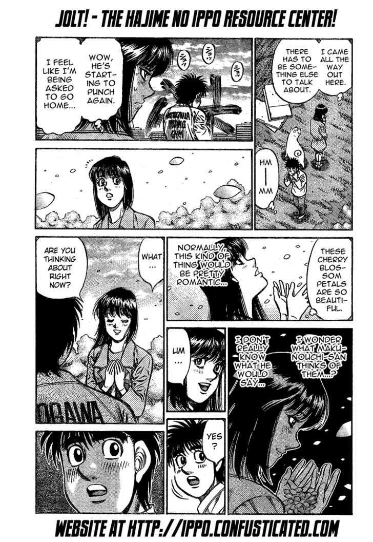 Hajime no Ippo Chapter 850 page 11 - Chapter 850 : It Was Inspirational