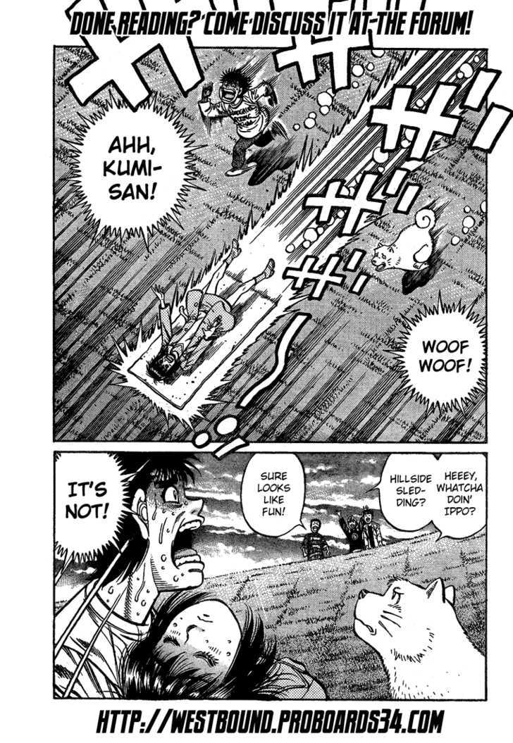 Hajime no Ippo Chapter 850 page 17 - Chapter 850 : It Was Inspirational