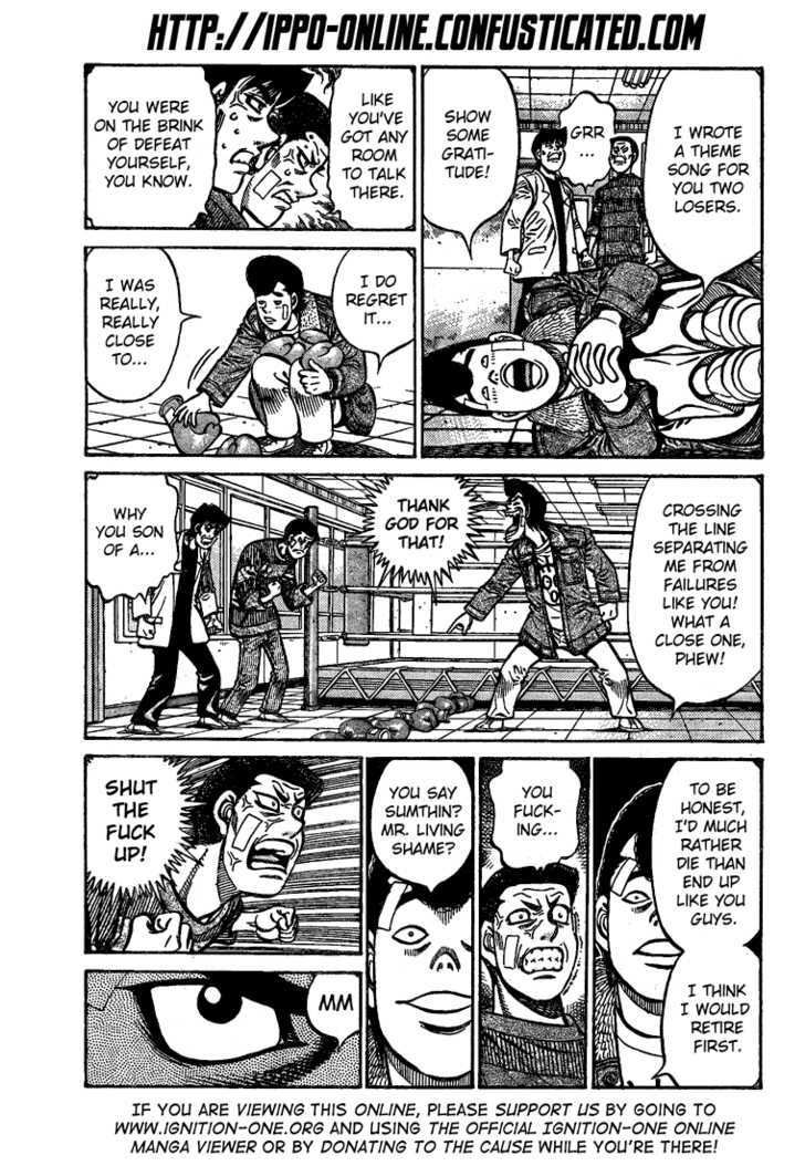Hajime no Ippo Chapter 850 page 2 - Chapter 850 : It Was Inspirational
