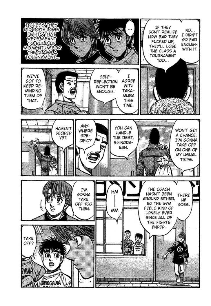 Hajime no Ippo Chapter 850 page 4 - Chapter 850 : It Was Inspirational
