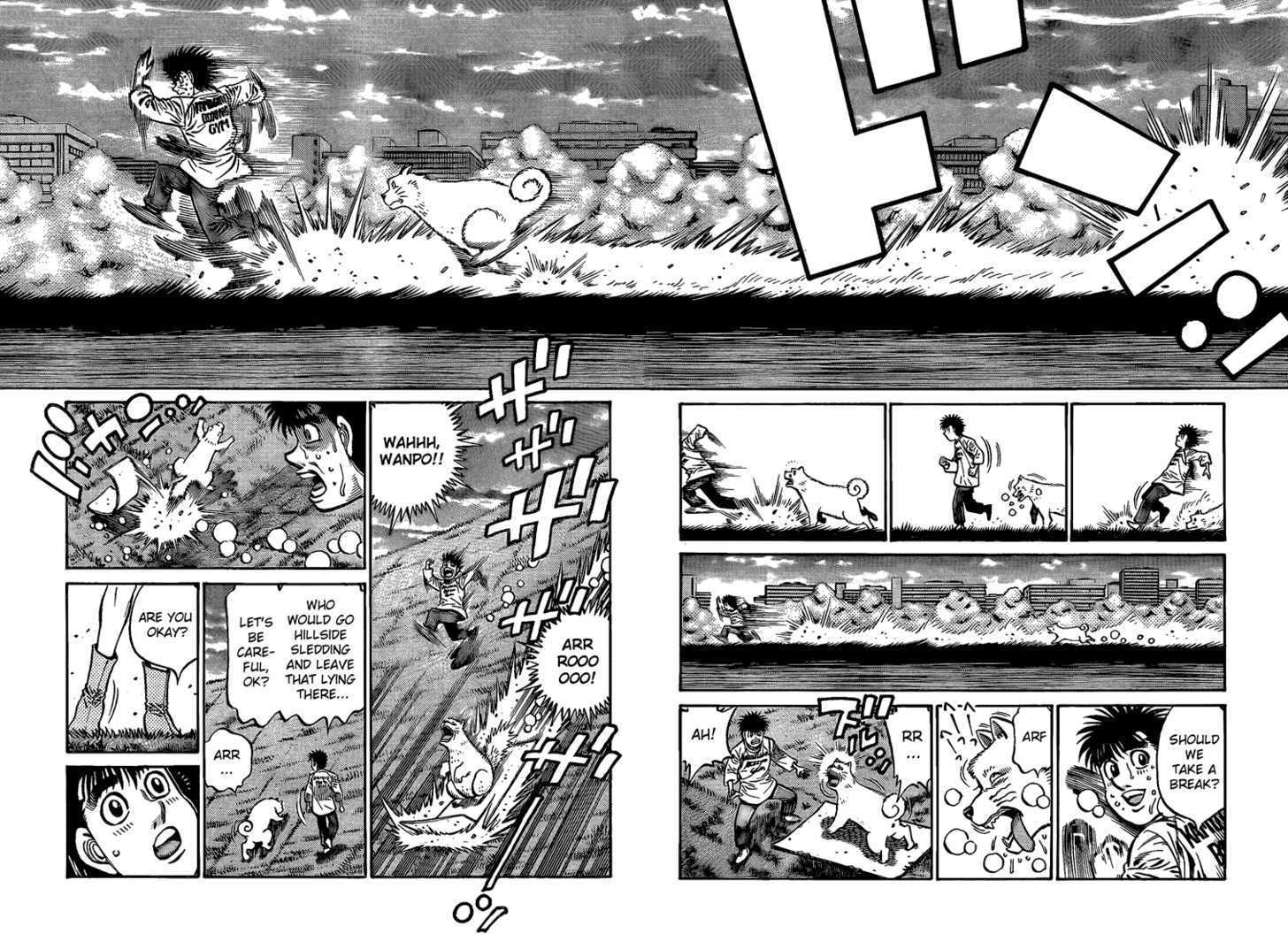 Hajime no Ippo Chapter 850 page 7 - Chapter 850 : It Was Inspirational