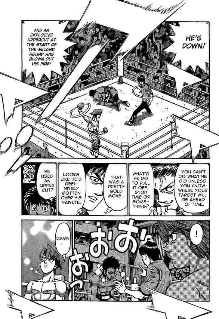Hajime no Ippo Chapter 852 page 11 - Chapter 852 : The Challenge of A's