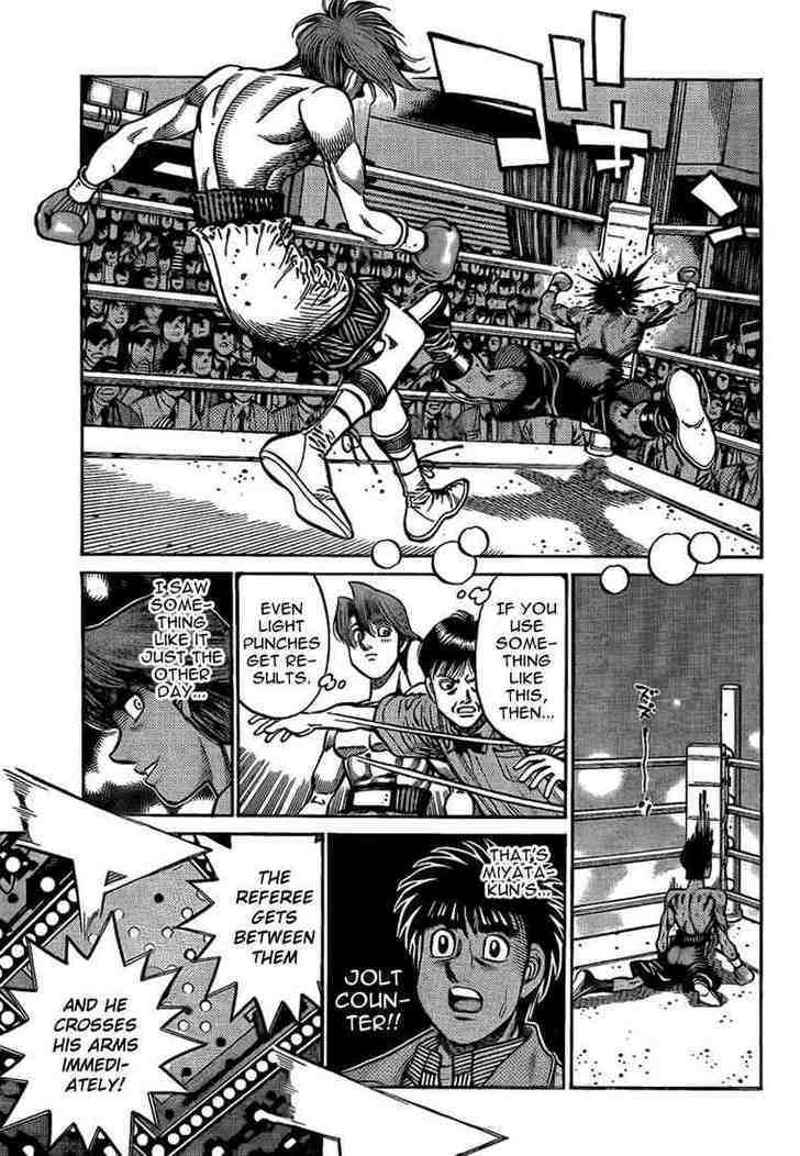 Hajime no Ippo Chapter 852 page 15 - Chapter 852 : The Challenge of A's