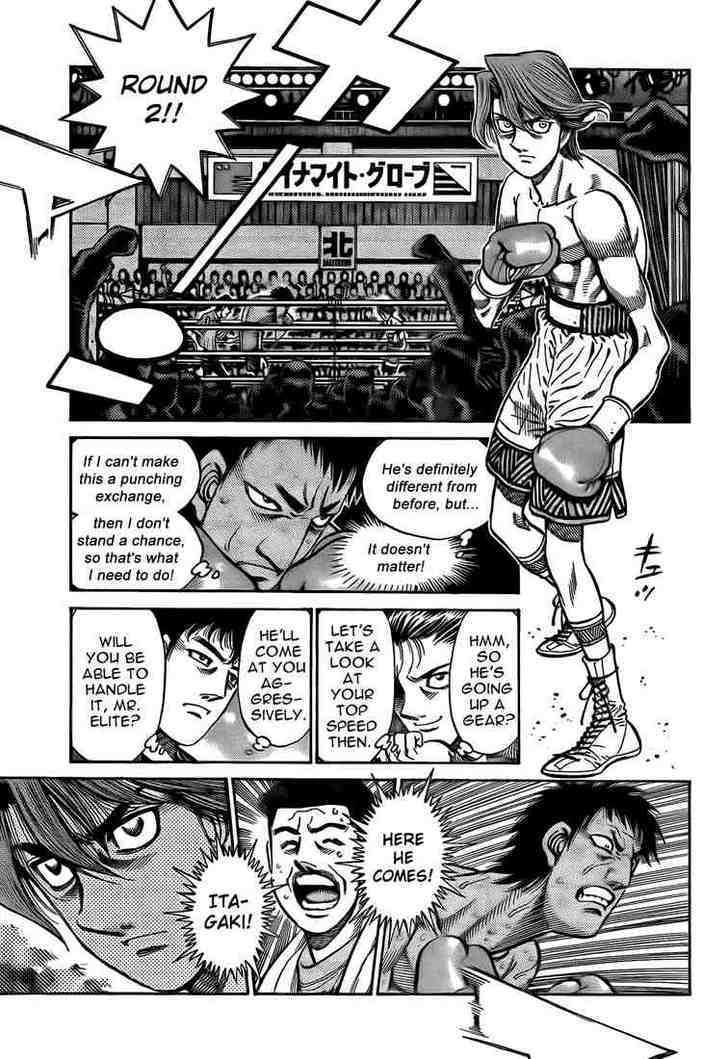 Hajime no Ippo Chapter 852 page 5 - Chapter 852 : The Challenge of A's