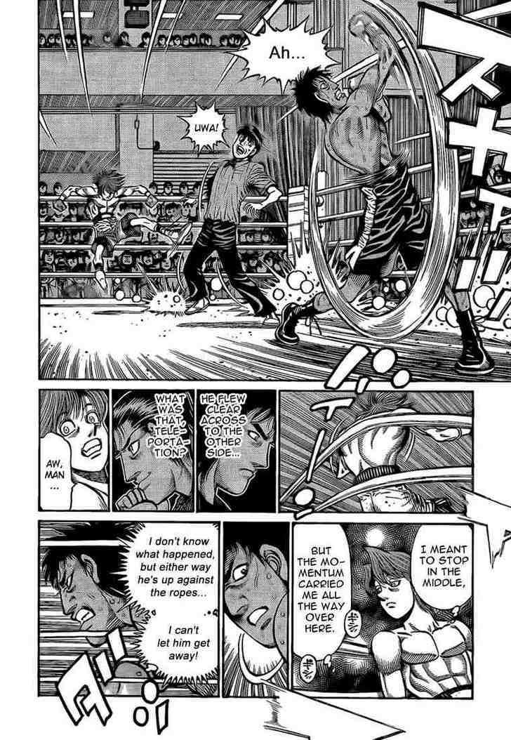 Hajime no Ippo Chapter 852 page 8 - Chapter 852 : The Challenge of A's