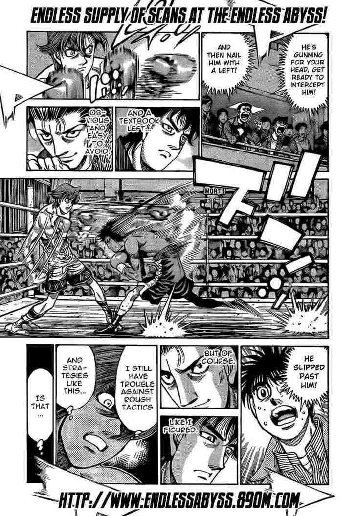 Hajime no Ippo Chapter 852 page 9 - Chapter 852 : The Challenge of A's