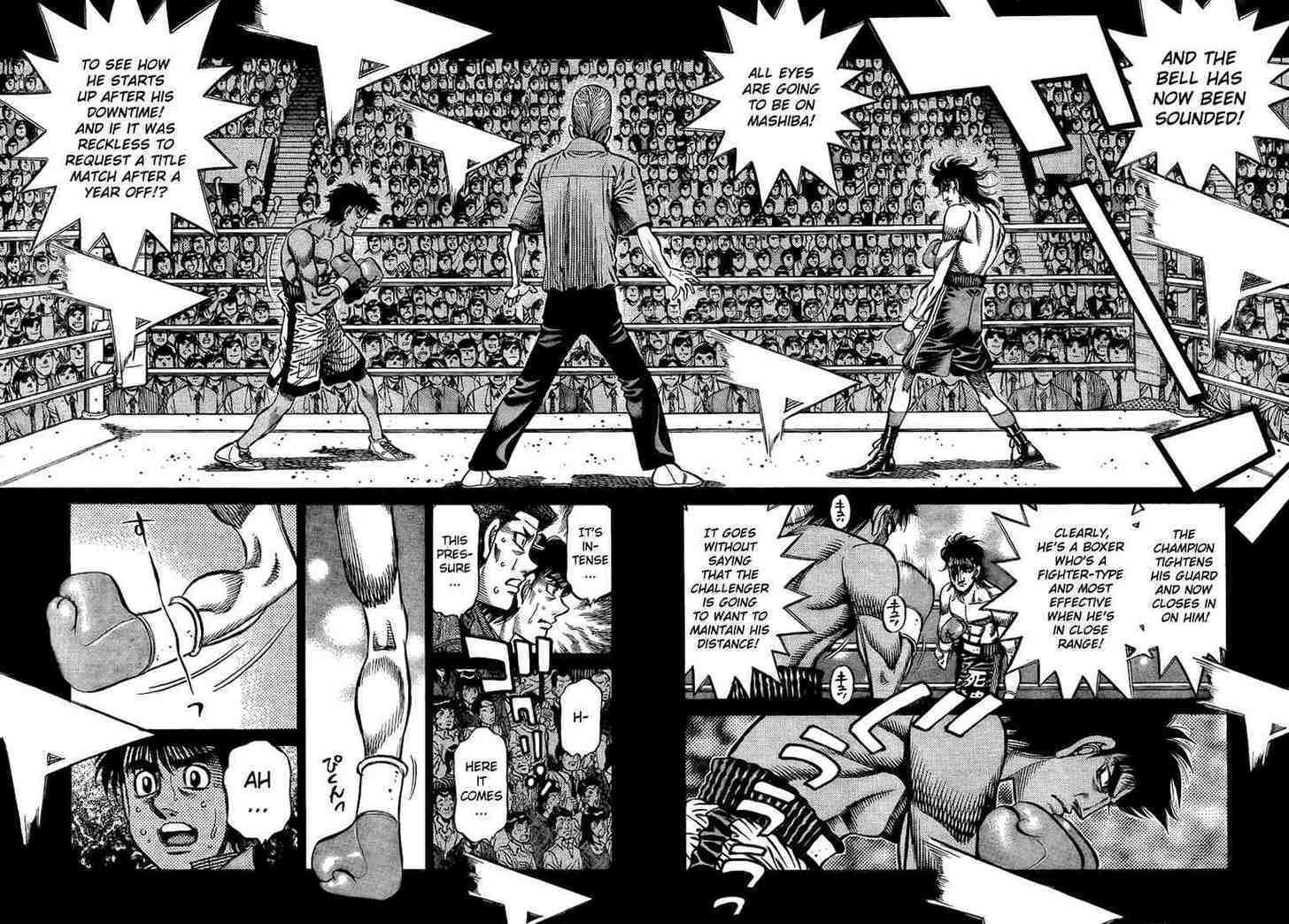 Hajime no Ippo Chapter 853 page 10 - Chapter 853 : The Grim Reaper Returns