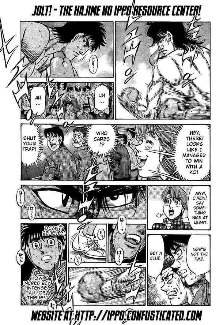 Hajime no Ippo Chapter 853 page 12 - Chapter 853 : The Grim Reaper Returns