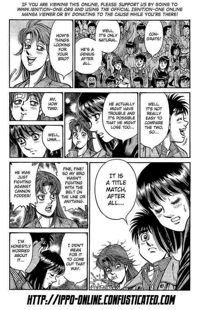 Hajime no Ippo Chapter 853 page 2 - Chapter 853 : The Grim Reaper Returns