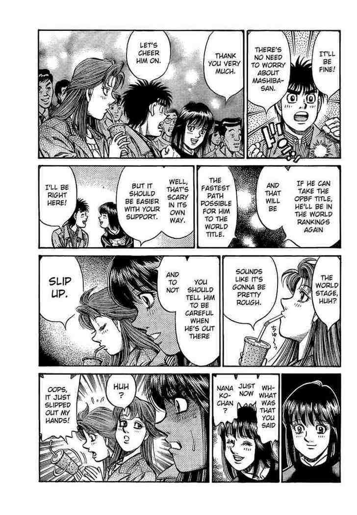 Hajime no Ippo Chapter 853 page 3 - Chapter 853 : The Grim Reaper Returns