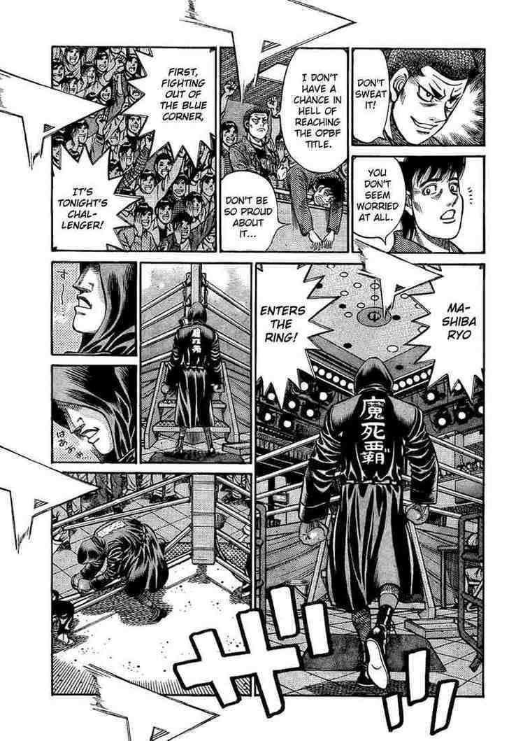 Hajime no Ippo Chapter 853 page 5 - Chapter 853 : The Grim Reaper Returns
