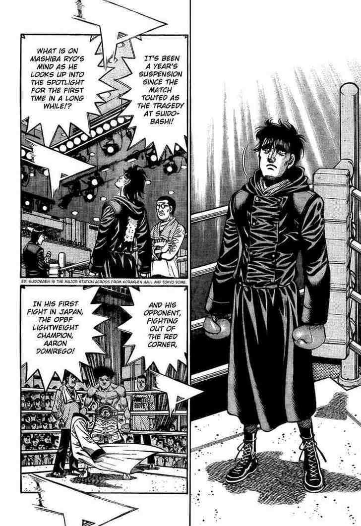 Hajime no Ippo Chapter 853 page 6 - Chapter 853 : The Grim Reaper Returns