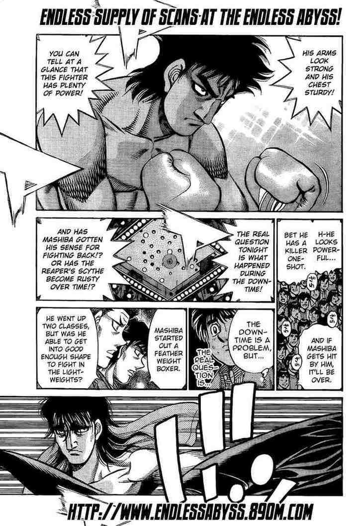 Hajime no Ippo Chapter 853 page 7 - Chapter 853 : The Grim Reaper Returns