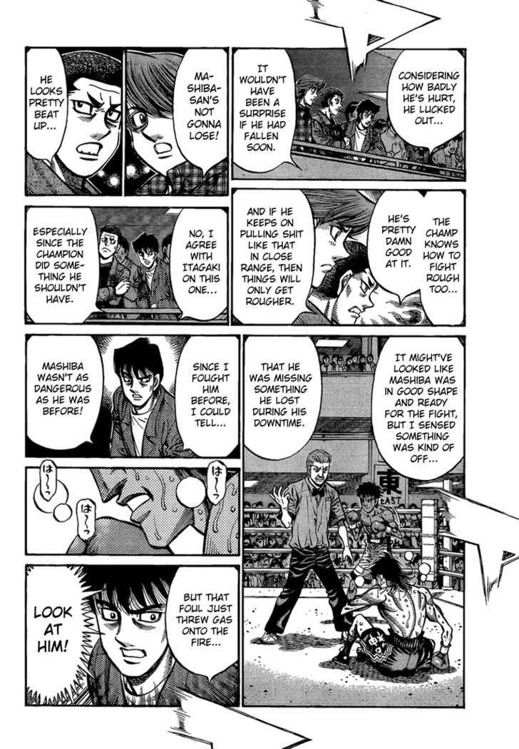 Hajime no Ippo Chapter 854 page 10 - Chapter 854 : A Dull Challenger