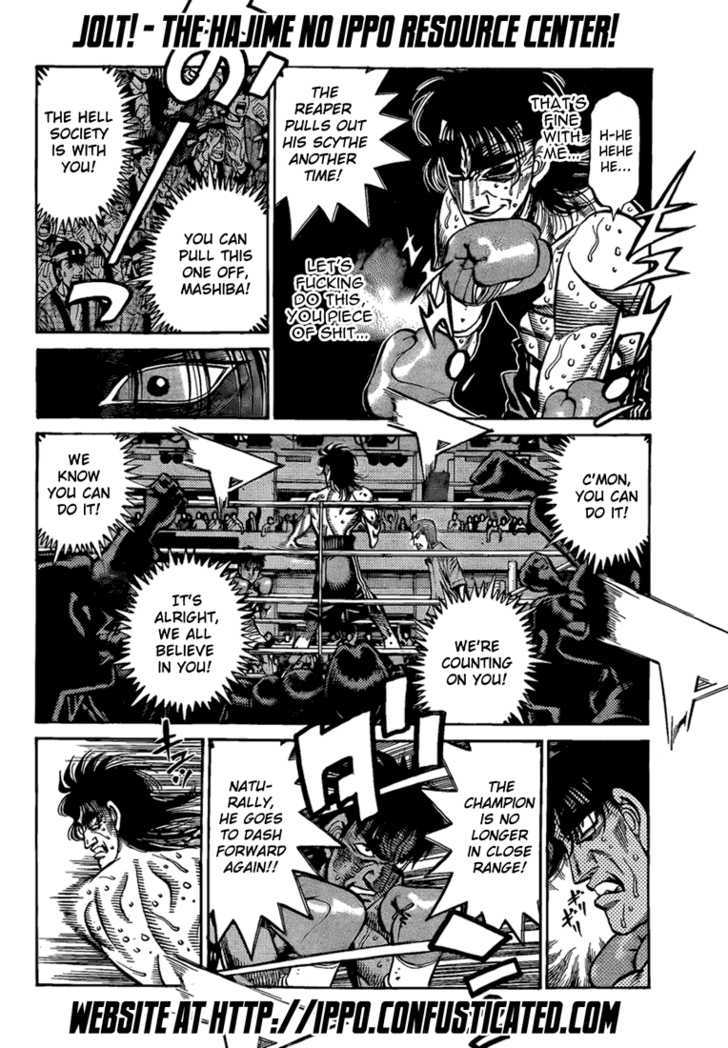 Hajime no Ippo Chapter 854 page 12 - Chapter 854 : A Dull Challenger