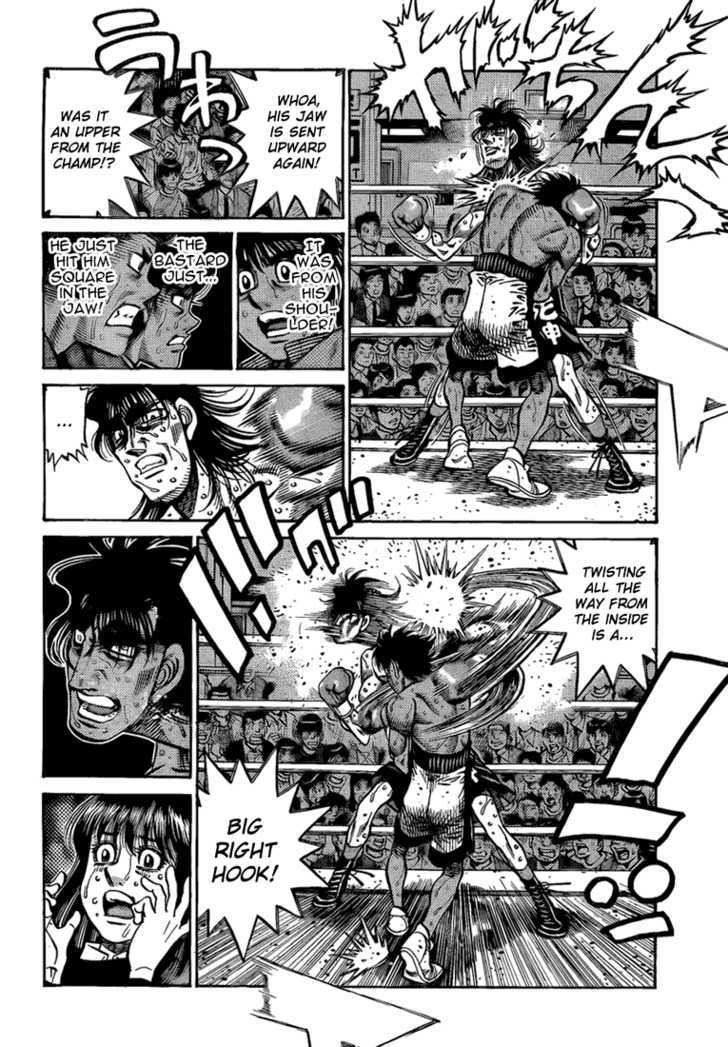 Hajime no Ippo Chapter 854 page 14 - Chapter 854 : A Dull Challenger